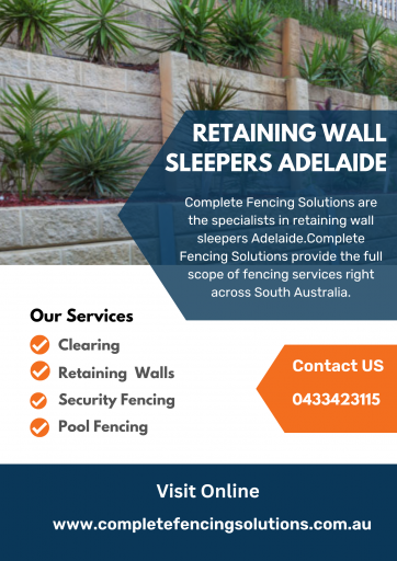 Retaining Wall Sleepers Adelaide png