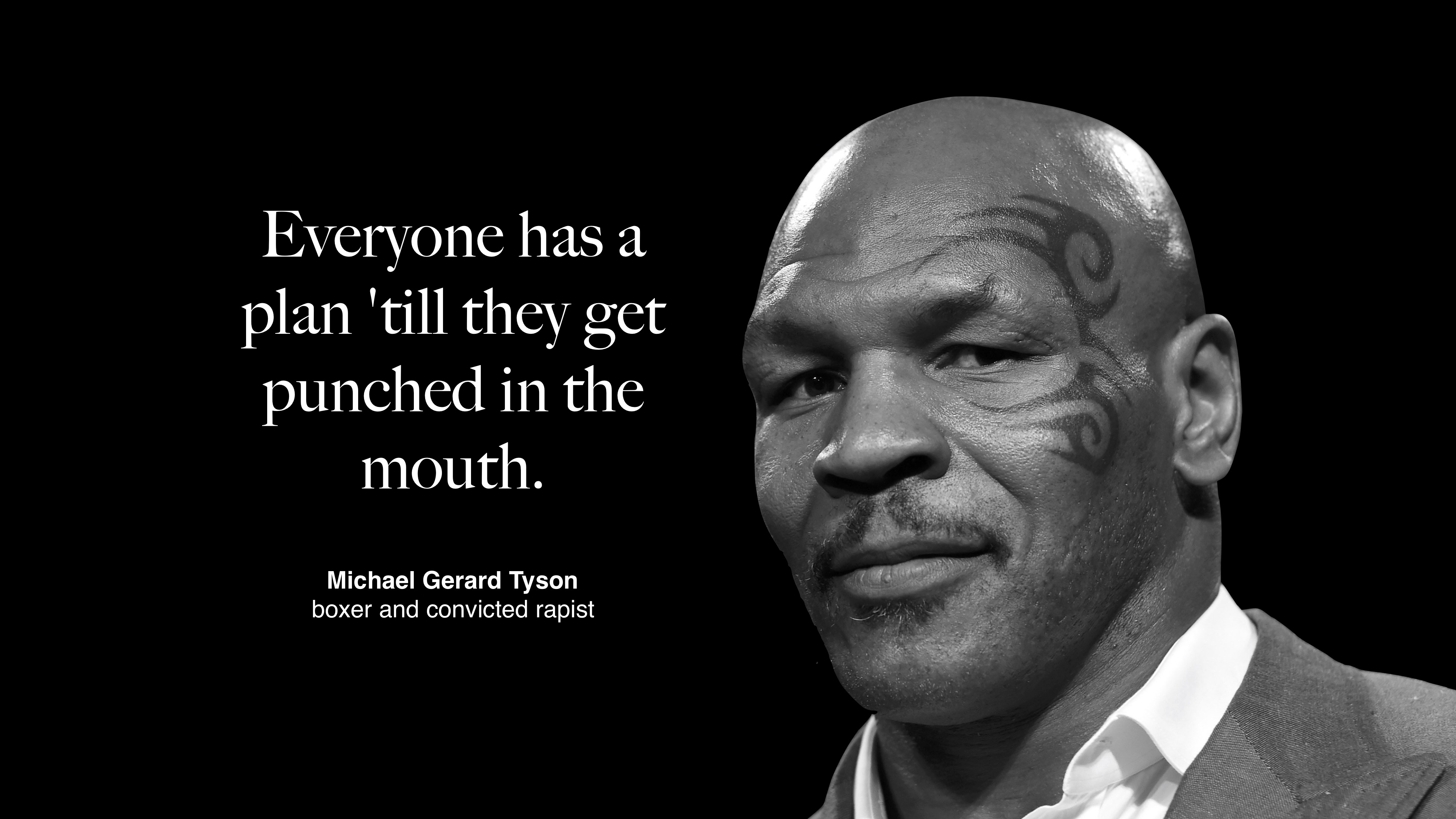 Mike tyson punched in the mouth meme