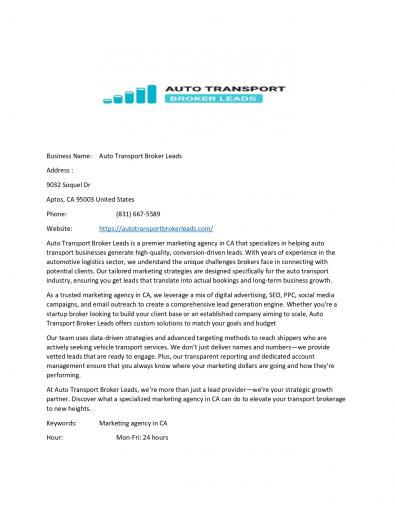 Auto Transport Broker Leads page 0001 jpg