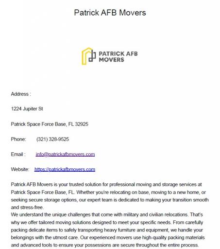 Patrick AFB Movers jpg