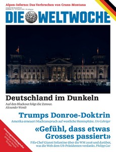 Die Weltwoche   Nummer 1 2   10  Januar 2026   Ausgabe Deutschland jpg