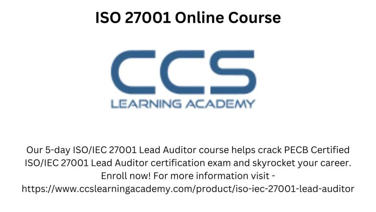 ISO 27001 Online Course jpg