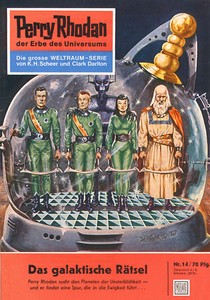 Clark Darlton   Das galaktische Rätsel   Perry Rhodan 14 jpg