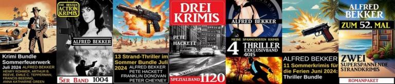 Alfred Bekker   Krimi   Thriller Sammelbände 01 jpg