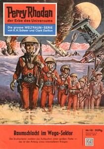 K  H  Scheer   Perry Rhodan 10   Raumschlacht im Wega Sektor jpg