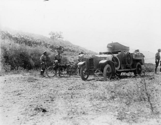 IWM Q 12329 armoured car Megiddo 1918 jpg