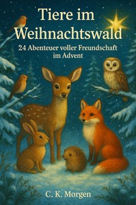 C  K  Morgen   Tiere im Weihnachtswald   24 Abenteuer voller Freundschaft im Advent jpg