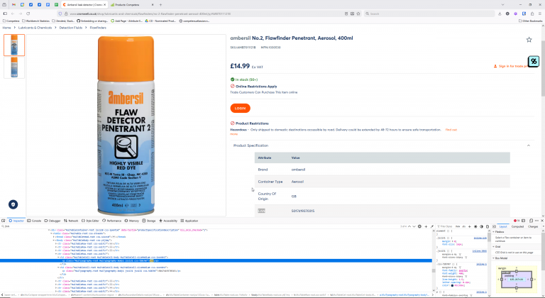 Monosnap Ambersil leak detector   Cromwell Tools —  1  png
