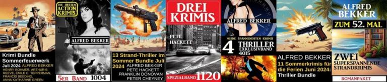 Alfred Bekker   Krimi   Thriller Sammelbände 01 jpg